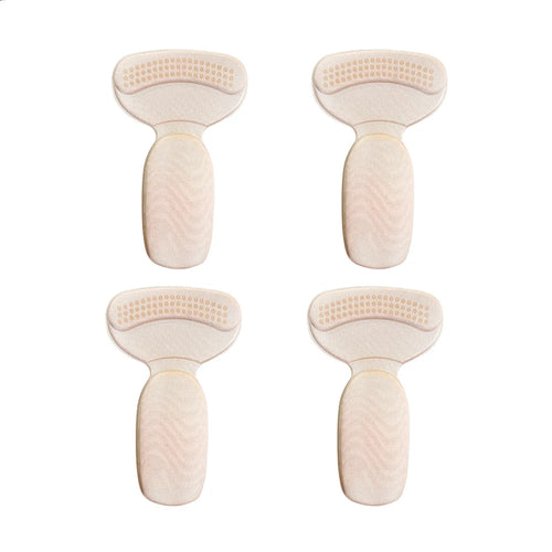4Pcs Heel Pads Sticker Self-Adhesive Shoe Pads for Too Big Shoes Reduce Size Insert High Heels Pain Relief Insole Heel Protector